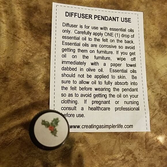 Christmas Dove diffuser pendant  - Picture 3 of 3